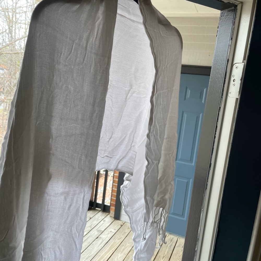 Cream colored shawl